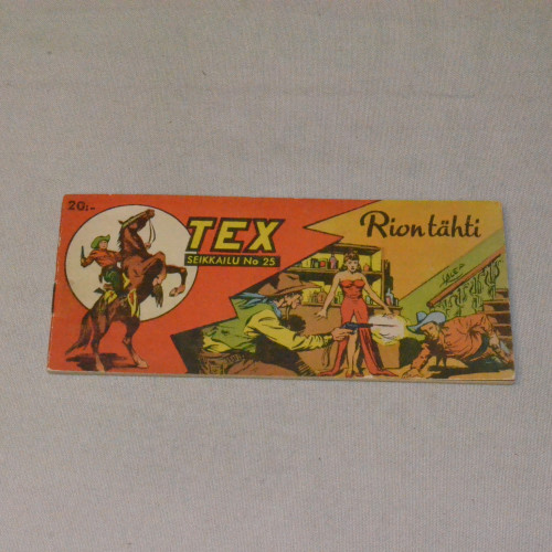 Tex liuska 25 - 1953 Rion tähti (1. vsk)